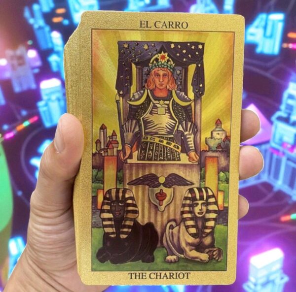 Tarot Dorado R – 78 Cartas con Guía | Adivinación Clásica - Image 2