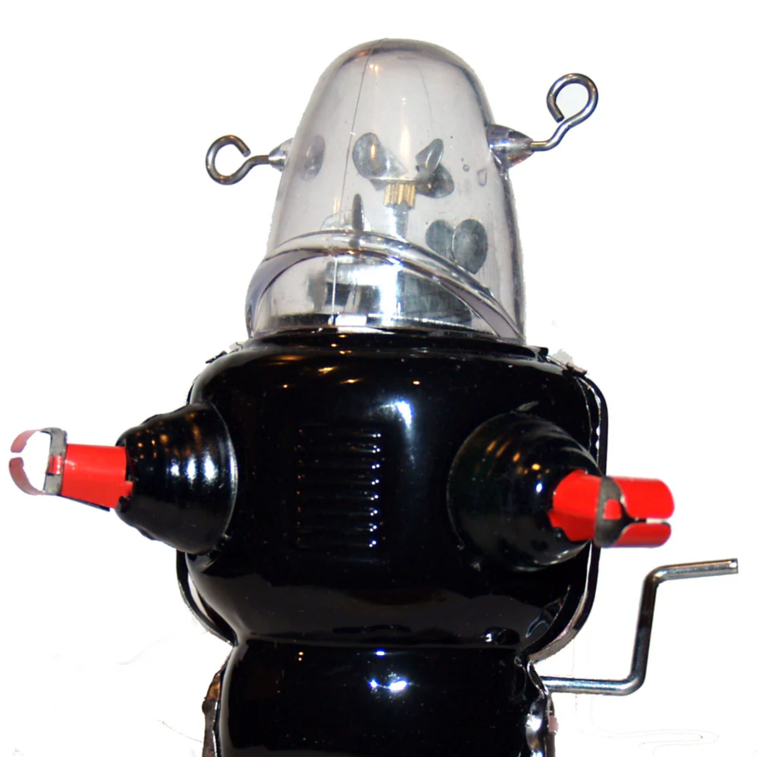 Robot Androide MS 207 de EstaƱo Negro Coleccionable Movimiento de Cuerda - Image 3