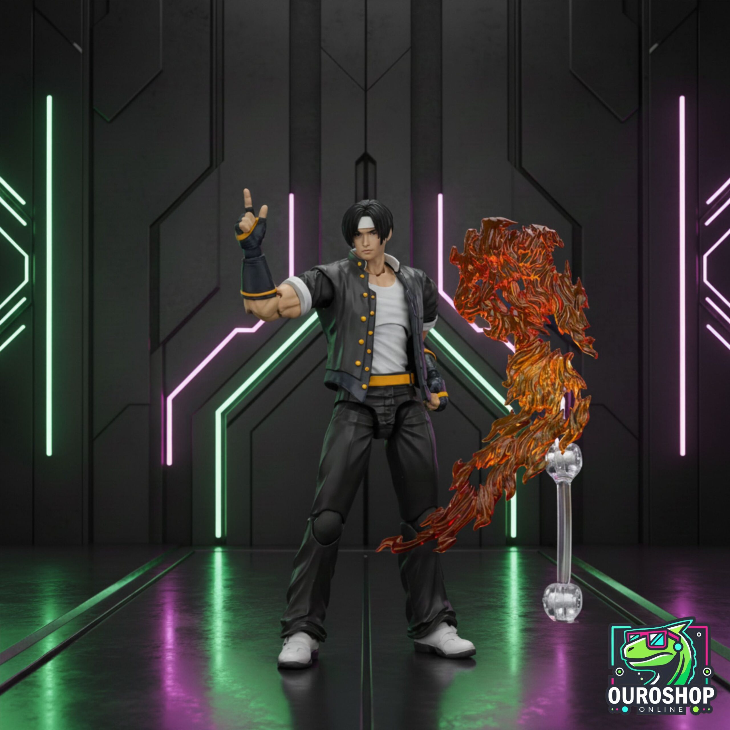 Figura de Acción Kyo Kusanagi (KOF 98UM) – Colección JOYTOY 1/18 - Image 11