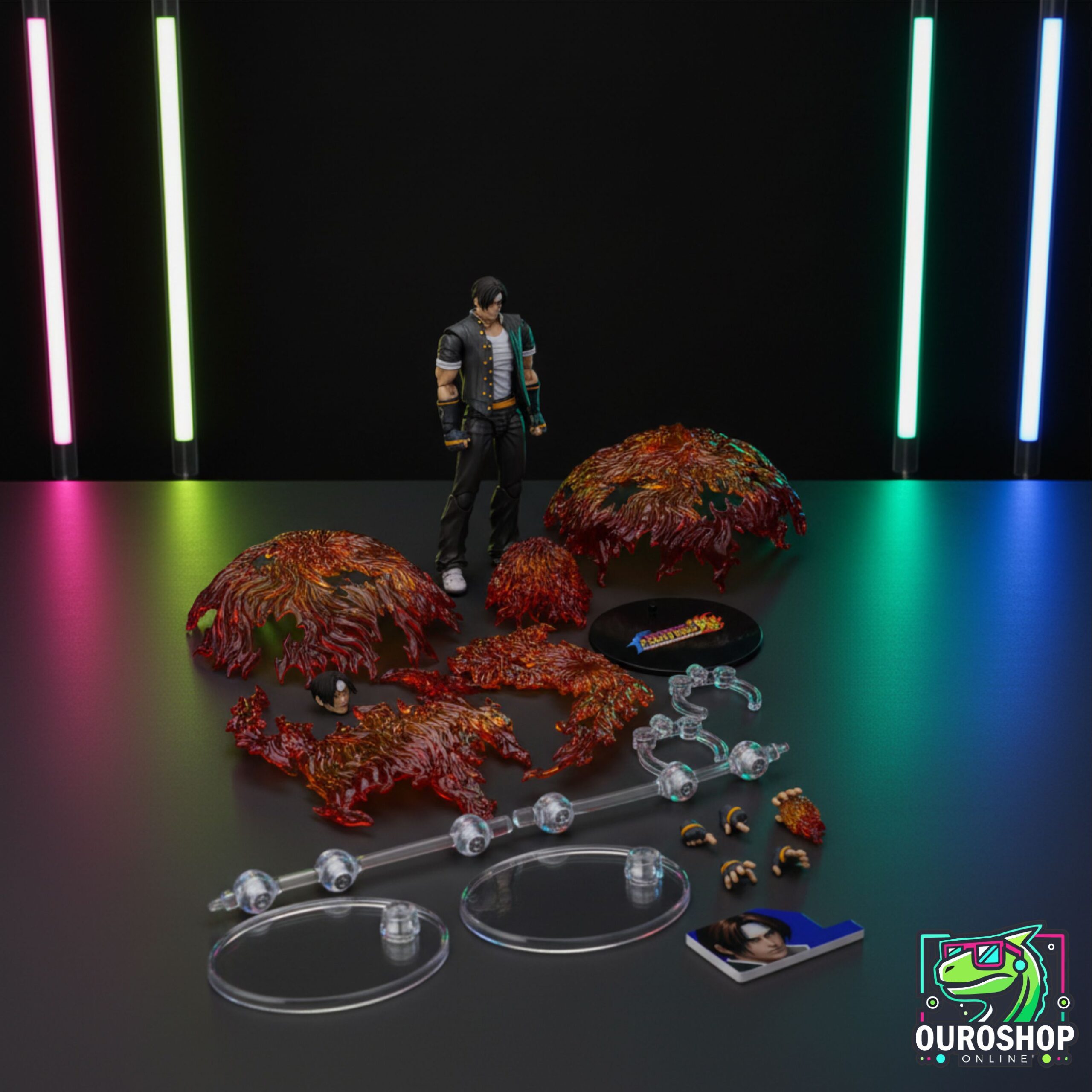 Figura de Acción Kyo Kusanagi (KOF 98UM) – Colección JOYTOY 1/18 - Image 2