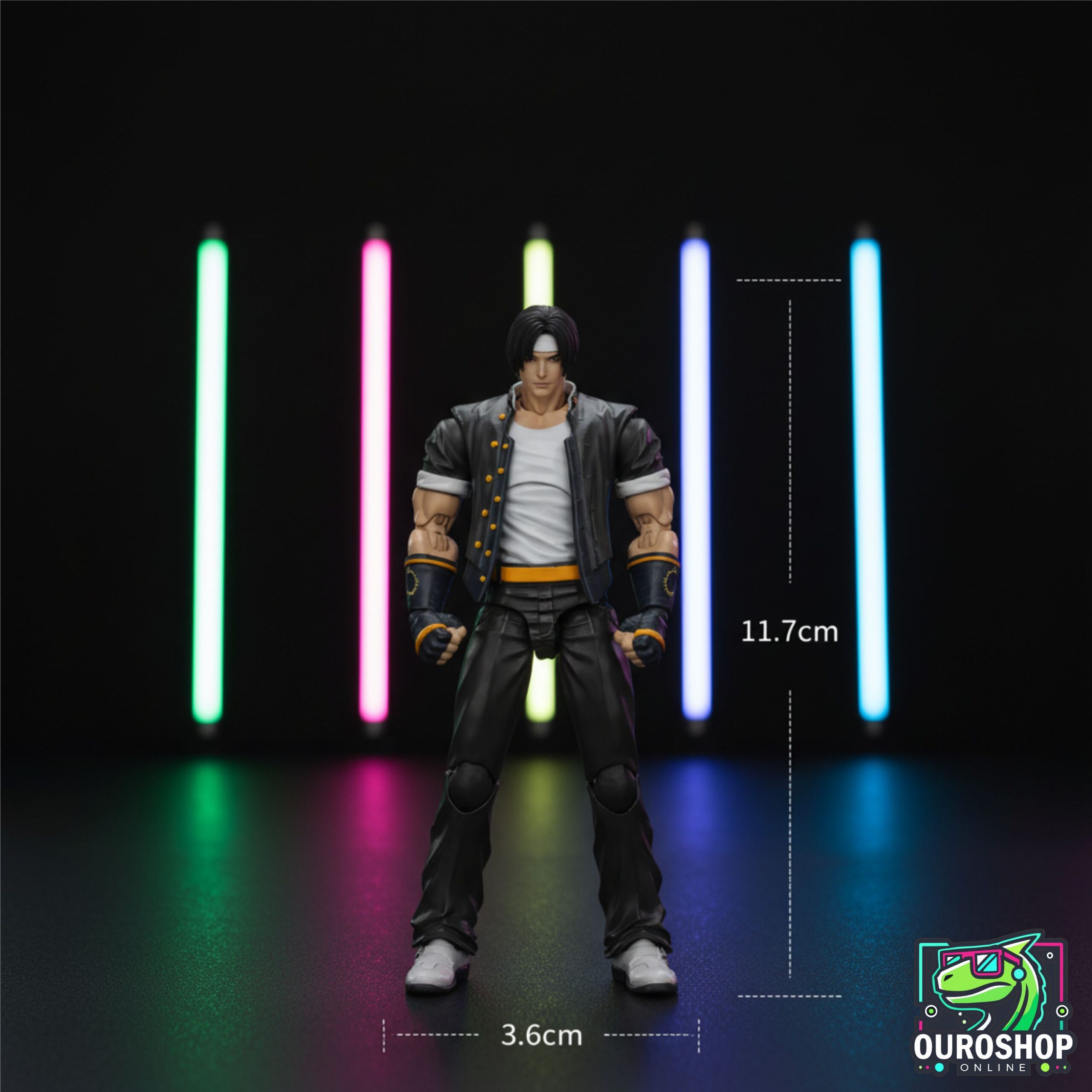 Figura de Acción Kyo Kusanagi (KOF 98UM) – Colección JOYTOY 1/18 - Image 8