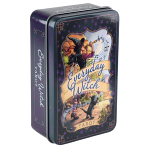 Tarot de Bruja Diario – Caja Metálica con Guía PDF
