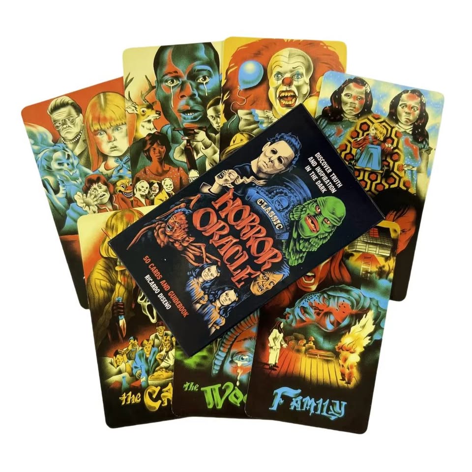 Cartas Clásicas de Oráculo de Terror | Baraja Oscura 50 Cartas – Edición Inglés - Image 7