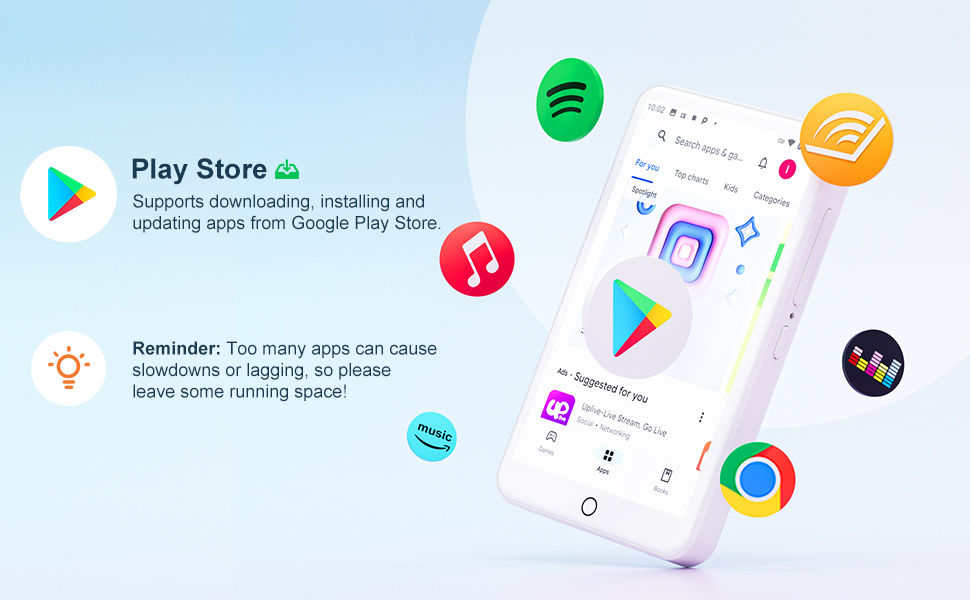 Reproductor Inteligente MECHEN H1 Pro - Potencia de 8 Núcleos y Android 9.0 - Image 3