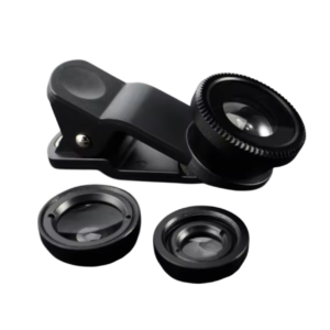 Kit de Lentes 3 en 1 Pro-Optics - Transforme su Smartphone en una Cámara Profesional